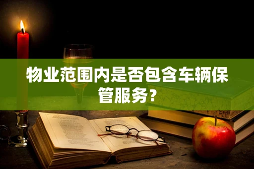 物业范围内是否包含车辆保管服务？