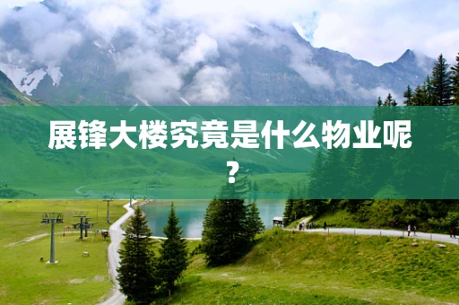 展锋大楼究竟是什么物业呢？