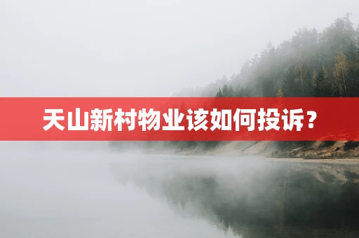 天山新村物业该如何投诉？
