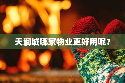 天润城哪家物业更好用呢？