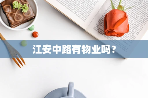 江安中路有物业吗？