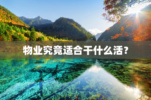 物业究竟适合干什么活？