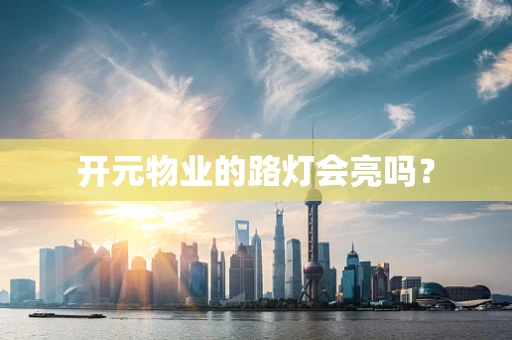 开元物业的路灯会亮吗？