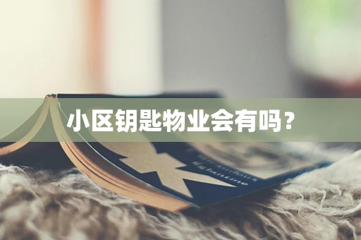 小区钥匙物业会有吗？