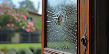 门玻璃坏了物业管吗？