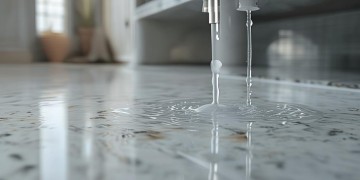 地漏管漏水找物业吗？