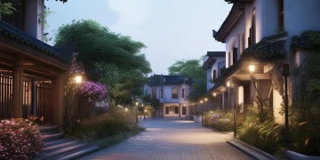 江安中路有物业吗？