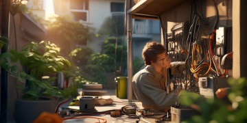 物业电工一定要住在小区里吗？