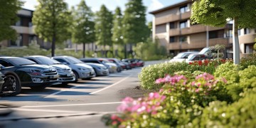 小区内停车物业是否负责？