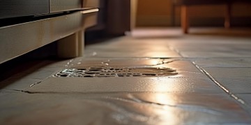 家里地漏漏水物业负责吗？