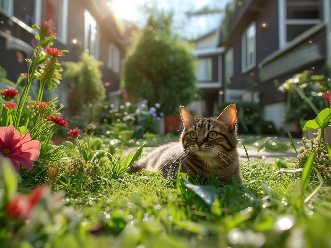 小区物业会给猫下什么药呢？