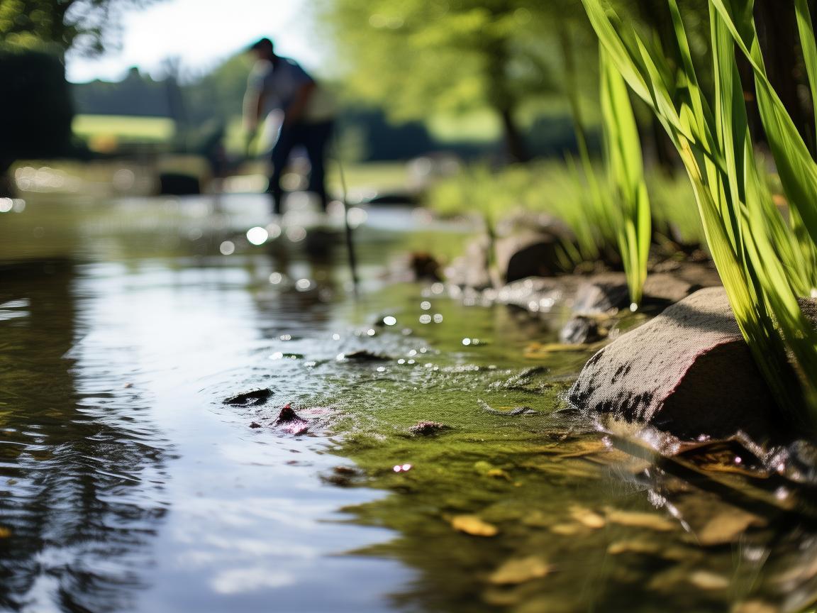 物业水系治理该放什么进行清理？